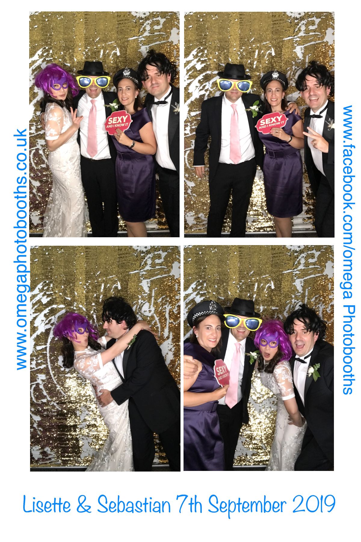 Lisette & Sebastian | View more photos from the event at gallery.omegaphotobooths.co.uk/u/Omega-Photobooths/Lisette-Sebastian